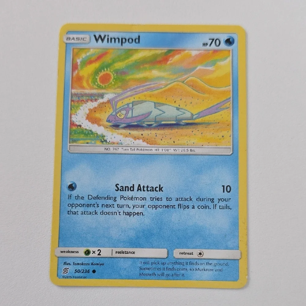 Pokemon Wimpod Cards